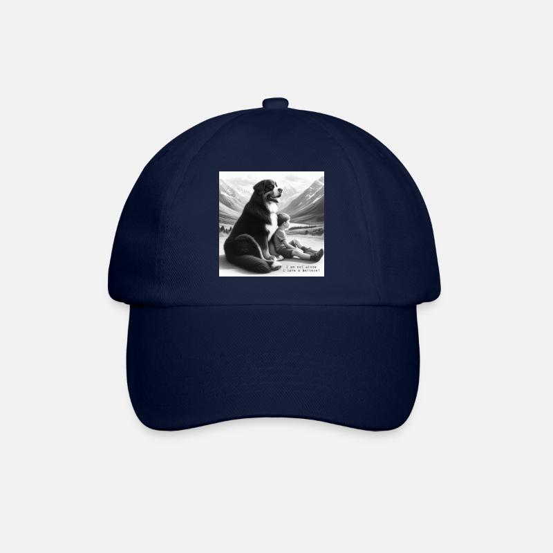 Berner Sennenhund - Baseballkappe - Blau/Blau