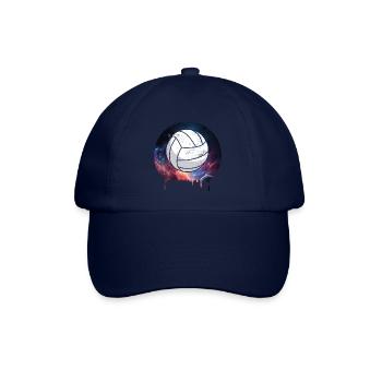 Volleyball Vintage - Baseballkappe - Blau/Blau - Vorne