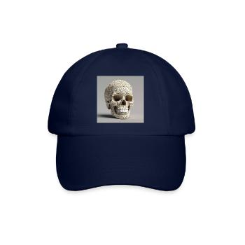 Skull Number 63 - Baseball Cap - blue/blue - Front