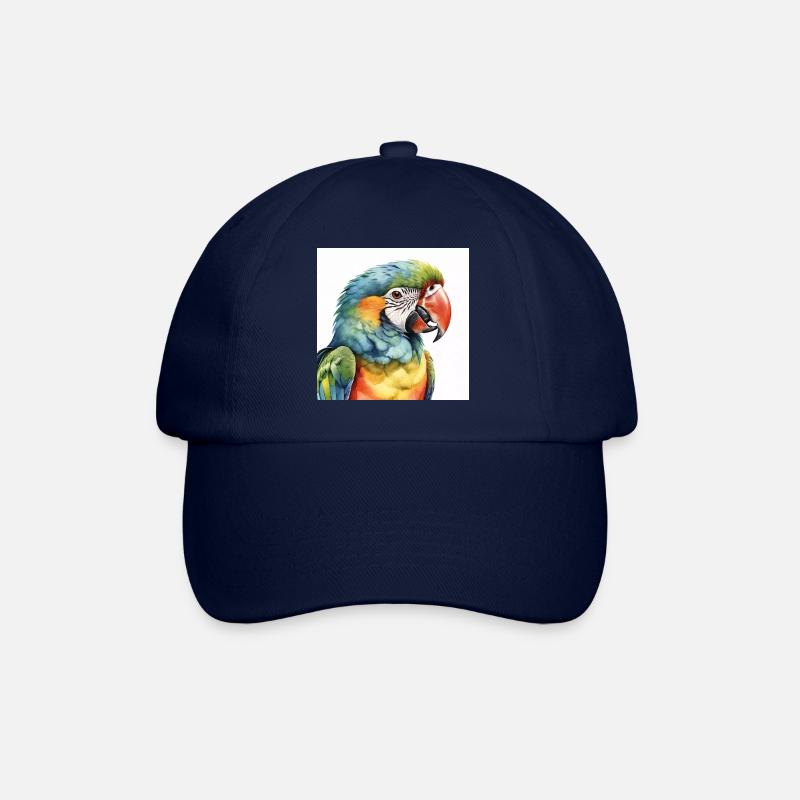 Ara aquarelle - Casquette classique - bleu/bleu