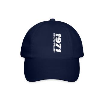 Millésime 1971 - Casquette classique - bleu/bleu - Devant