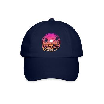 Vintage 1978 - Baseballkappe - Blau/Blau - Vorne
