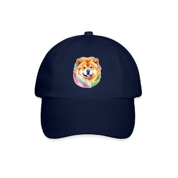 Chow Chow Watercolors - Baseball Cap - blue/blue - Front