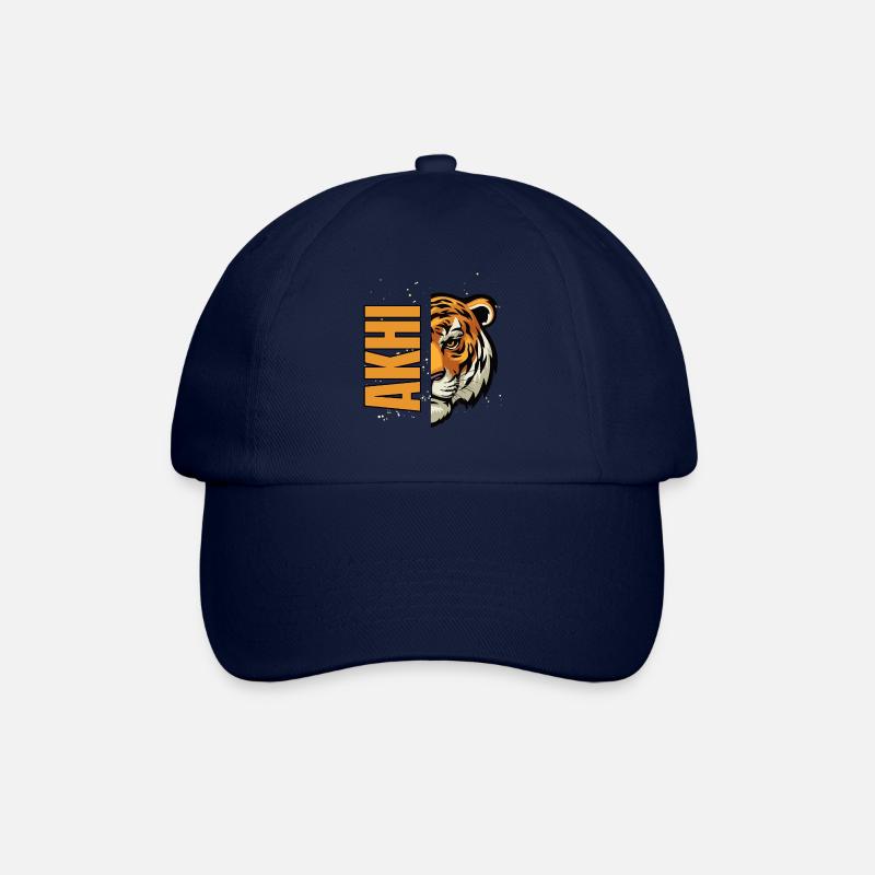 Akhi - Baseball Cap - blue/blue