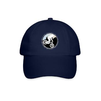 Faire du vélo en montagne. Faire du vélo en montagne. - Casquette classique - bleu/bleu - Devant
