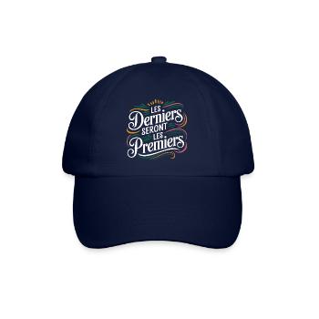 Les derniers seront les premiers - Casquette classique - bleu/bleu - Devant