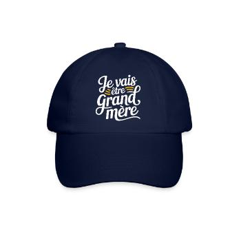 Je vais être grand-mère - Casquette classique - bleu/bleu - Devant
