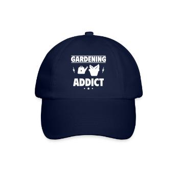 Garden-addicted - Baseball Cap - blue/blue - Front