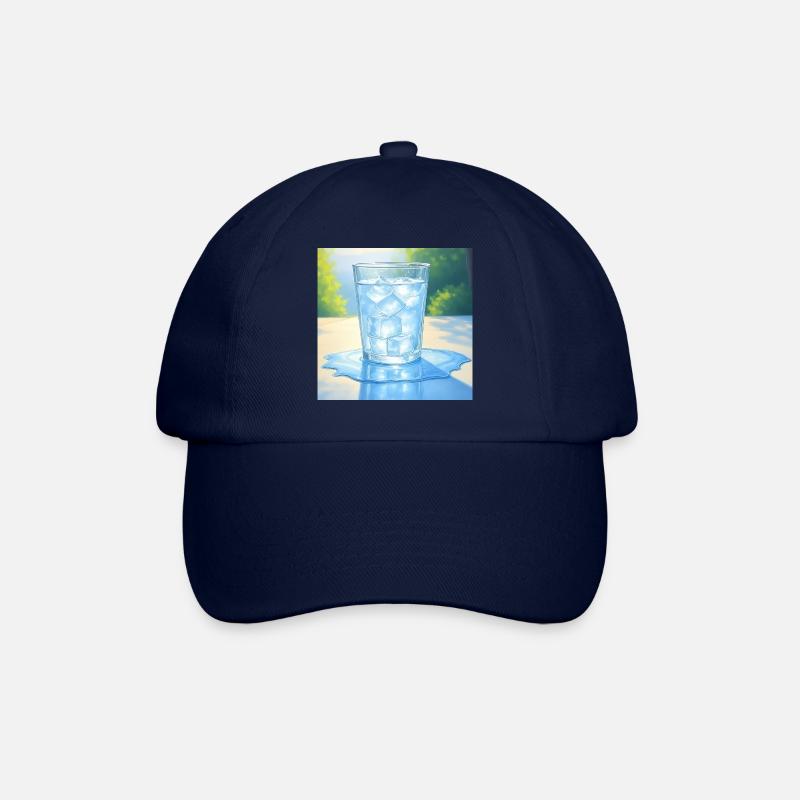 Une glace au soleil - Casquette classique - bleu/bleu