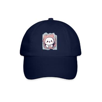 Whimsical Wonderland Companion Cute Animal Pet - Baseball Cap - blue/blue - Front