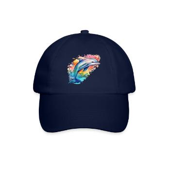 Dauphin - Casquette classique - bleu/bleu - Devant