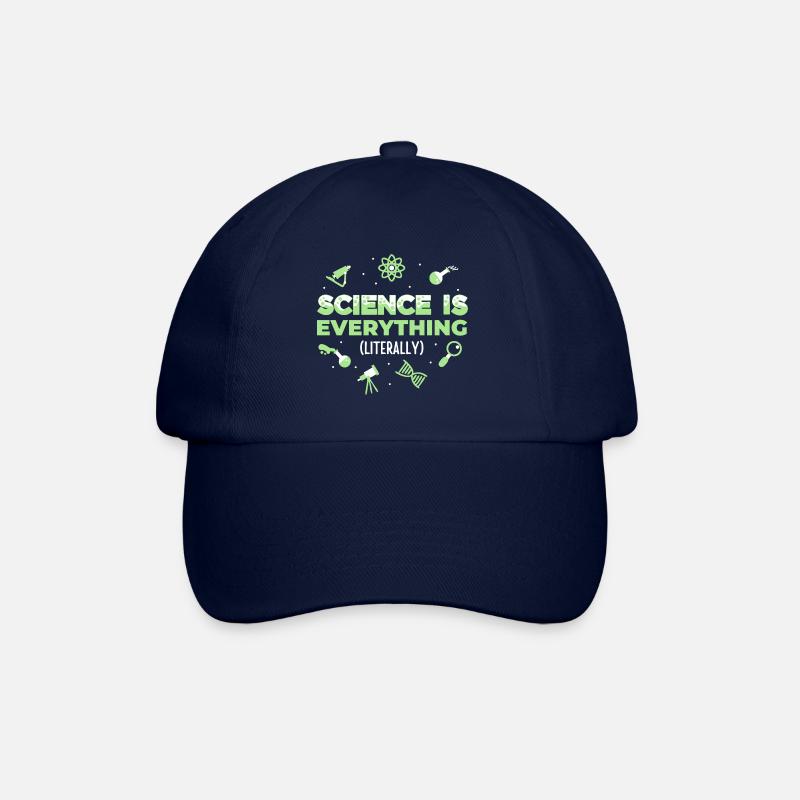 Science is Everything (Literally) - Baseball Cap - blue/blue