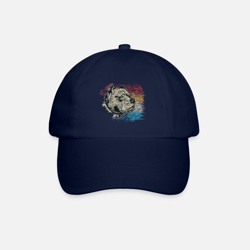 Pitbull - Baseball Cap - blue/blue
