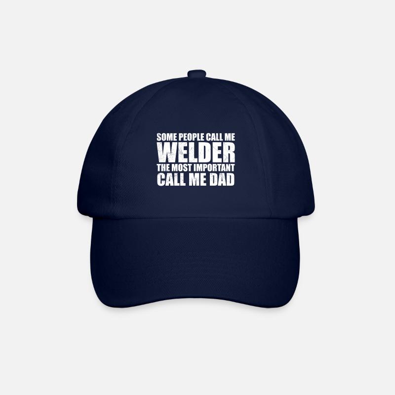 Some people call me welder - Casquette classique - bleu/bleu