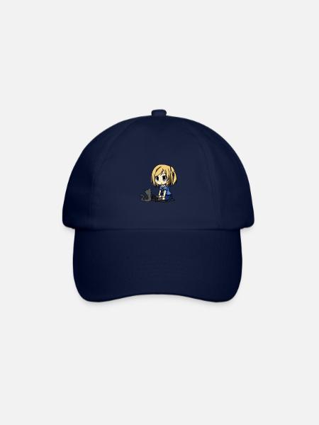 Manga Lilly Blue - Baseball Cap - blue/blue