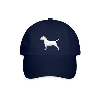 Bull terrier - Casquette classique - bleu/bleu - Devant