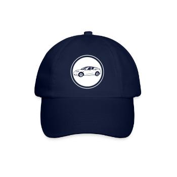Modèle y cercle dessiné - Casquette classique - bleu/bleu - Devant