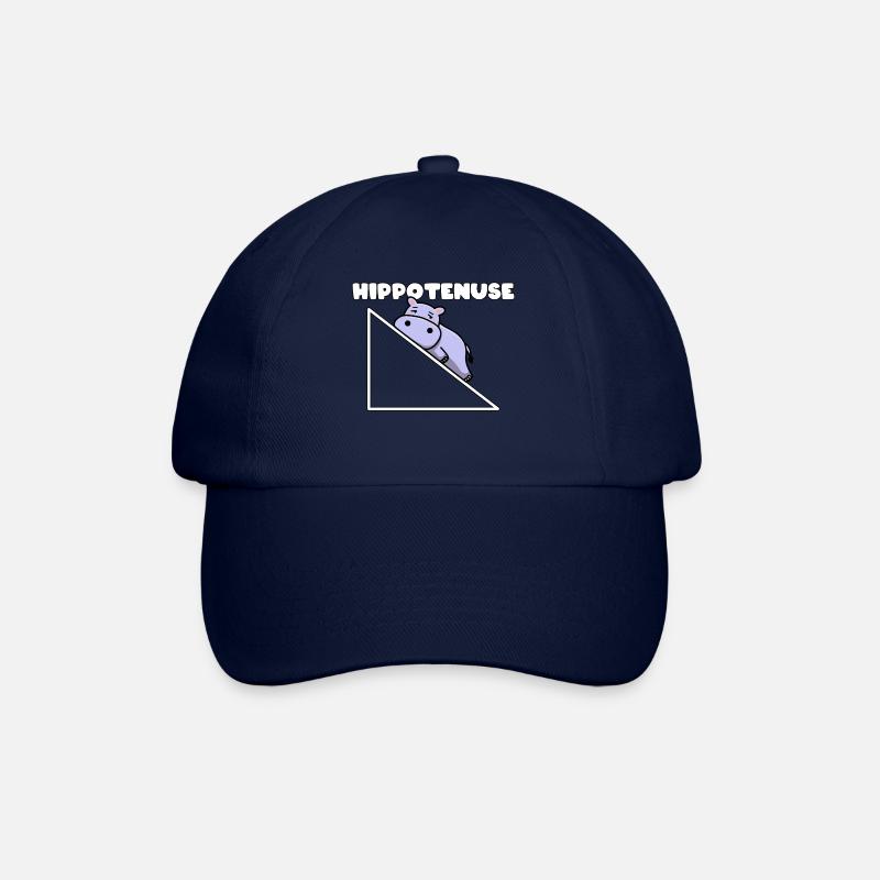 Hippotenuse Pythagoras Mathe Mathematiker Lehrer - Baseballkappe - Blau/Blau