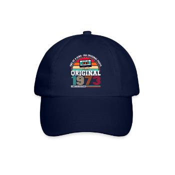 Original 1973 49th Birthday Gift Hommes - Casquette classique - bleu/bleu - Devant