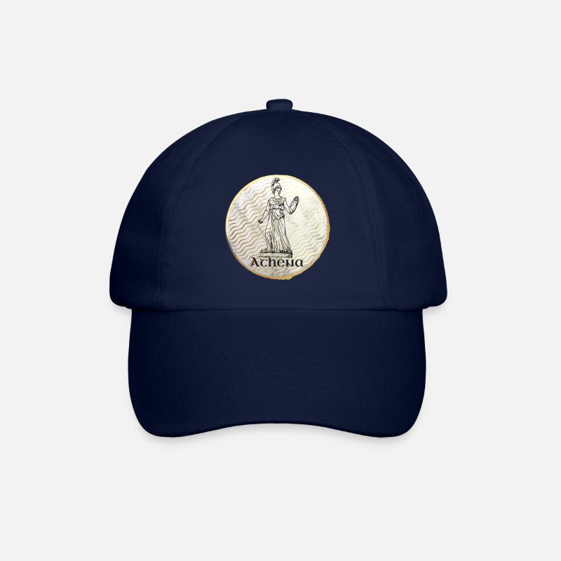 Athena Goddess Greek Mythology - Baseball Cap - blue/blue