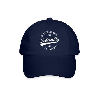 Jacksonville Florida - Baseballkappe - Blau/Blau - Vorne