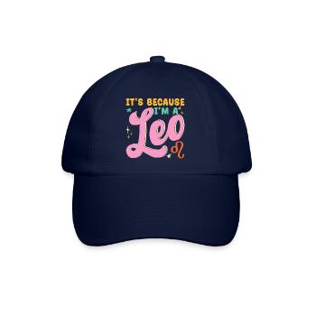 Zodiac sign Leo - Baseball Cap - blue/blue - Front