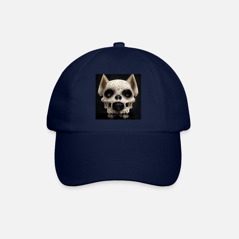 Crâne de chien Crâne Crâne - Casquette classique - bleu/bleu