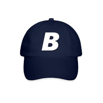 B - Casquette classique - bleu/bleu - Devant