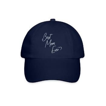 Best Mom Ever Heart Gift - Baseball Cap - blue/blue - Front