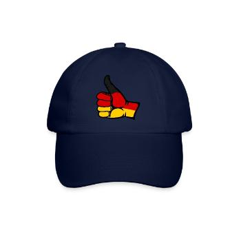 Drapeau de l’Allemagne Tout effacer l’icône - Casquette classique - bleu/bleu - Devant