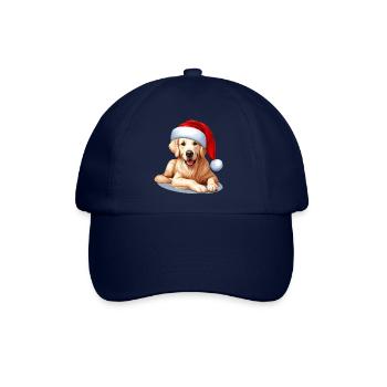Golden Retriever Christmas Eve Spirit - Baseball Cap - blue/blue - Front