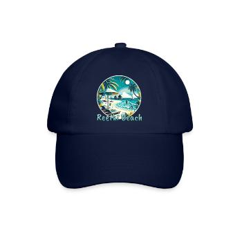 Reethi Beach Maldives Sunset - Baseball Cap - blue/blue - Front