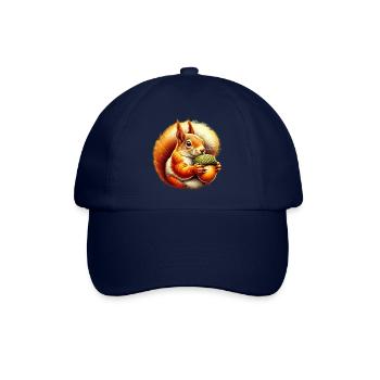 Squirrel - Baseball Cap - blue/blue - Front