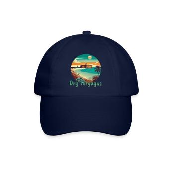 Dry Tortugas Florida Strand Festung - Baseballkappe - Blau/Blau - Vorne