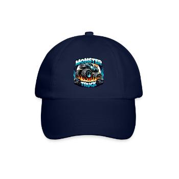 Monster Truck Monster Truck Fire Car - raffstaff ® - Baseball Cap - blue/blue - Front