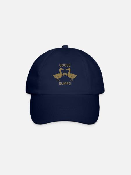 Goose Bumps - Baseballkappe - Blau/Blau