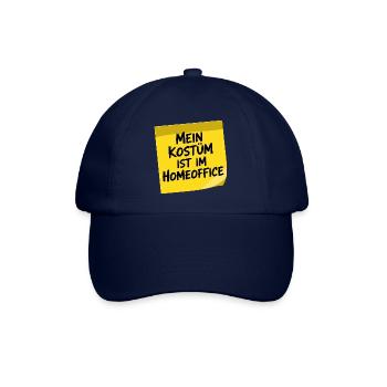 Costume is in the home office carnival carnival office - Baseball Cap - blue/blue - Front