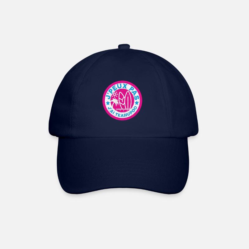 J peux pas j'ai Teahupoo - Casquette classique - bleu/bleu