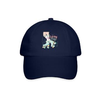 Roller Skating Girl - Baseball Cap - blue/blue - Front