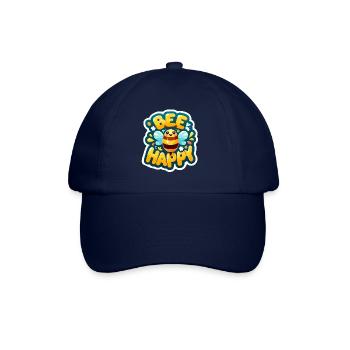 Bee Happy glückliche Biene - Casquette classique - bleu/bleu - Devant