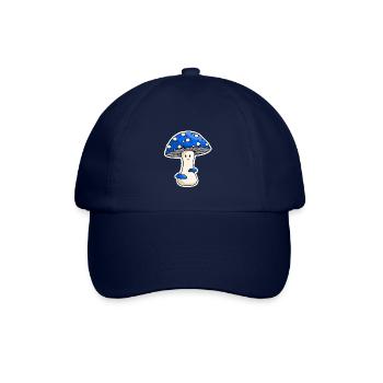 Happy Blue Toadstool - Baseball Cap - blue/blue - Front