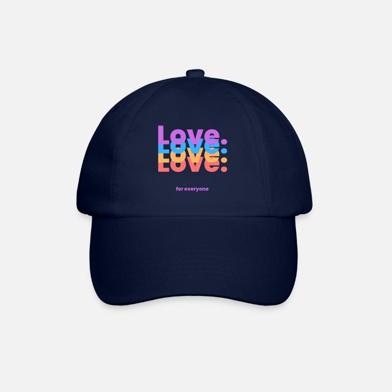 Amour Amour Amour pour tous - Casquette classique - bleu/bleu