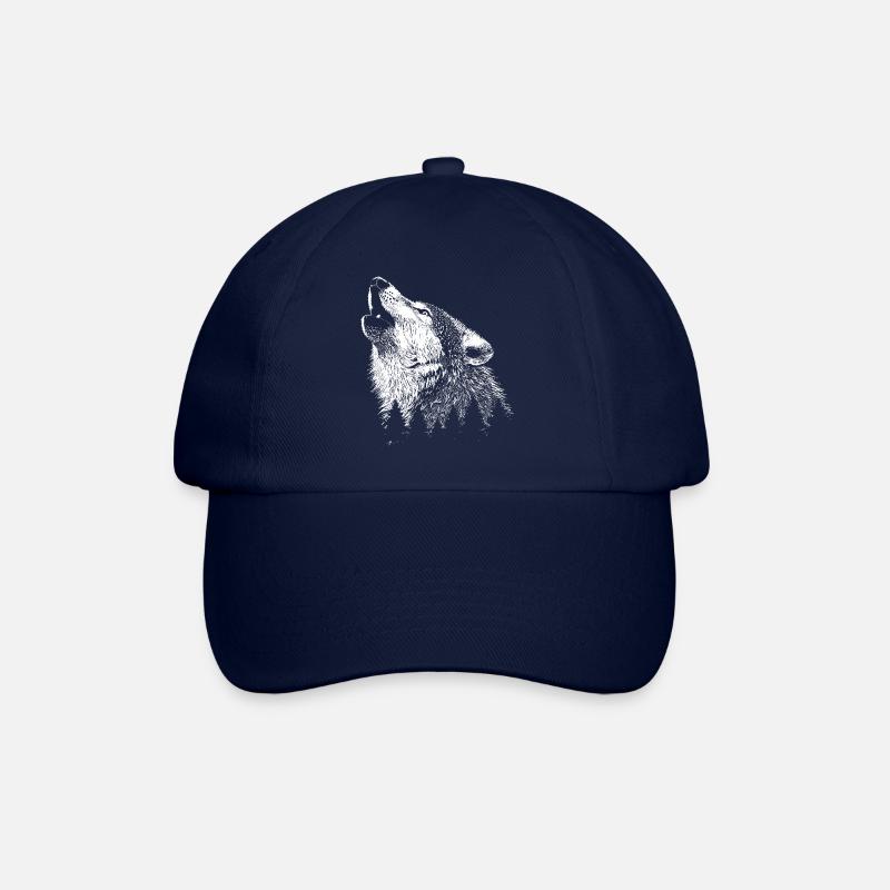 L’Appel du Loup - Casquette classique - bleu/bleu