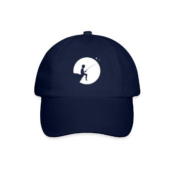 angler - Baseballkappe - Blau/Blau - Vorne