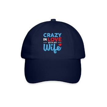 Fou amoureux de ma femme - Casquette classique - bleu/bleu - Devant
