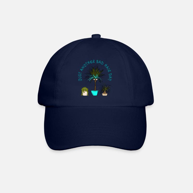 Bad Hair Day - Baseballkappe - Blau/Blau