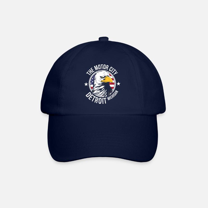 Detroit - Casquette classique - bleu/bleu
