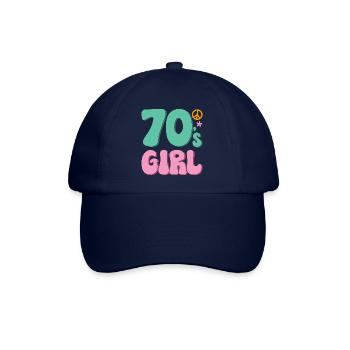 70s Fille 70s Fille Hippie - Casquette classique - bleu/bleu - Devant