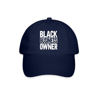 Black Business Owner - Baseball Cap - blue/blue - Front