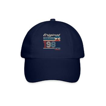 Original novembre 1983 Cadeau du 39e anniversaire - Casquette classique - bleu/bleu - Devant